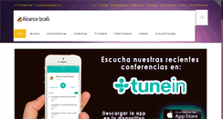 Desktop Screenshot of alcanceizcalli.com.mx